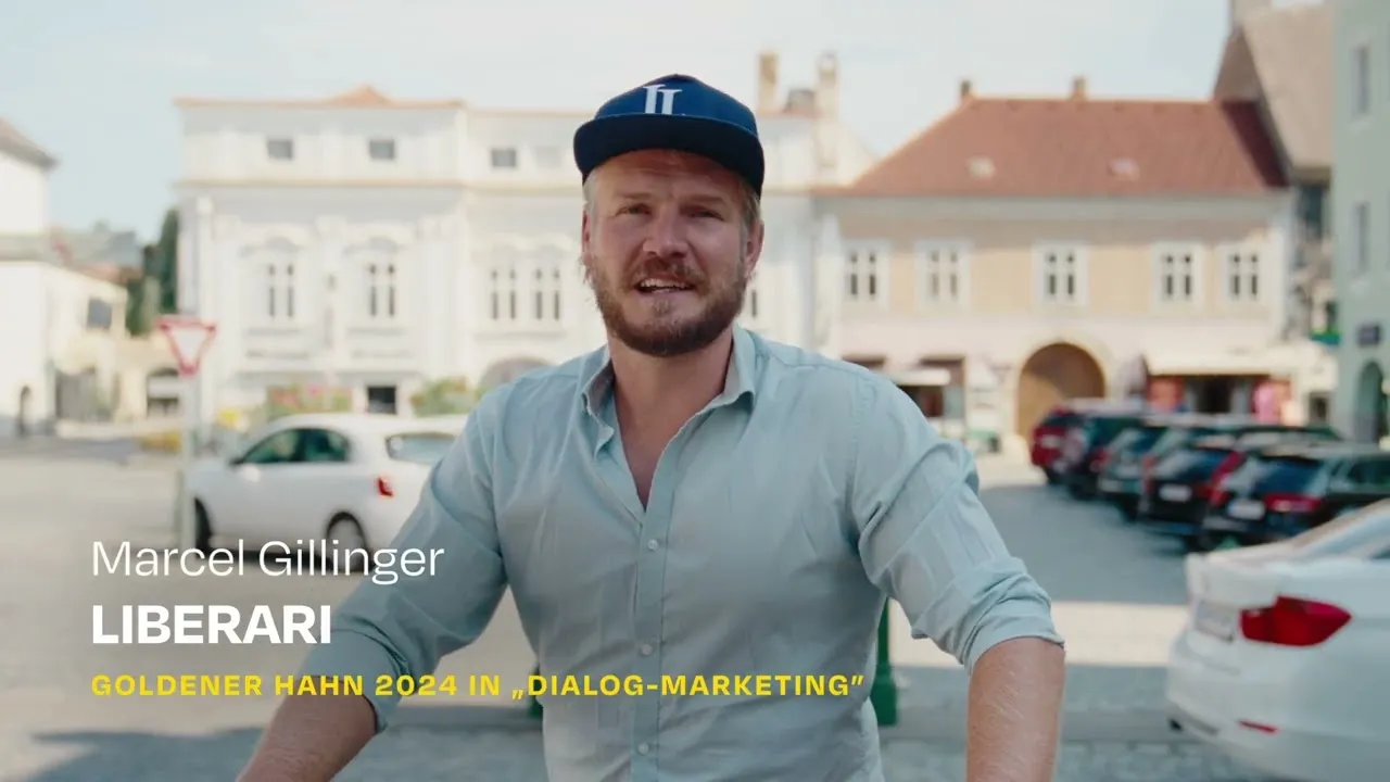 Marcel Gillinger am Platz in Langenlois