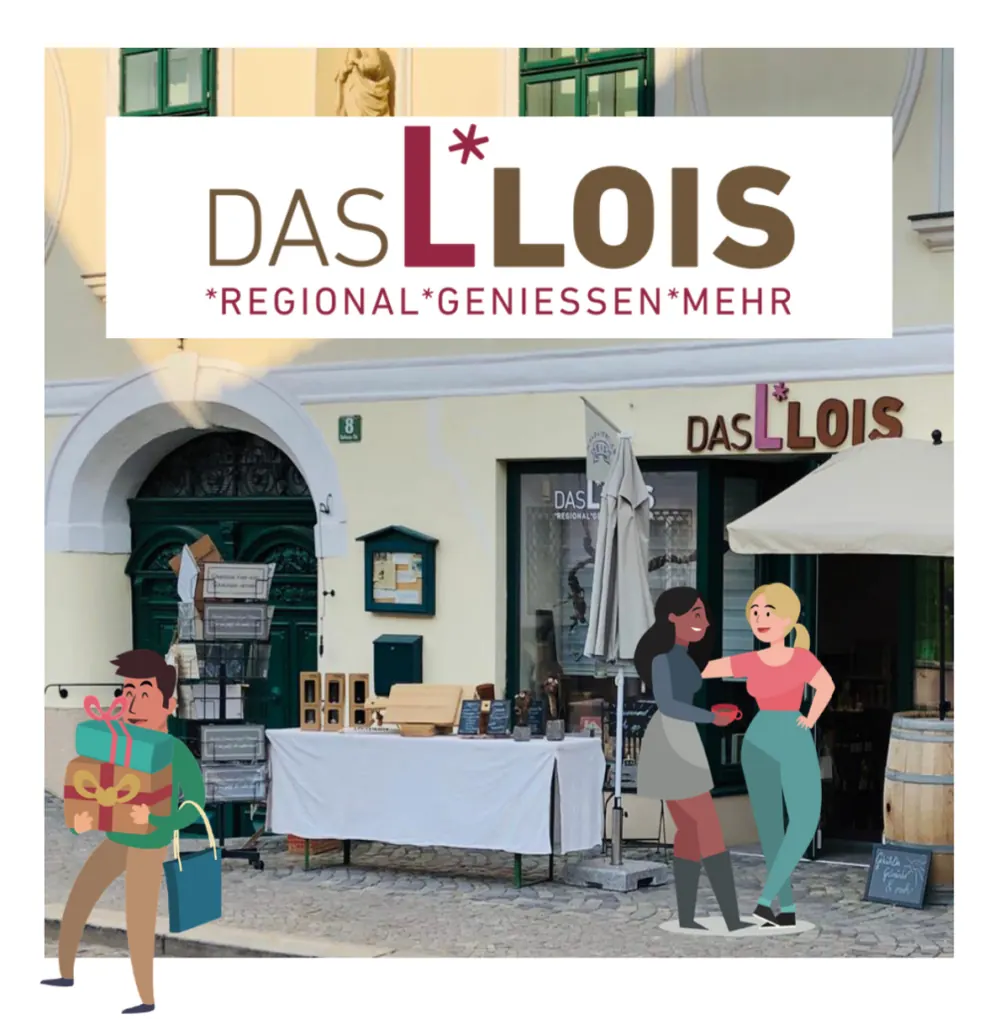 Illustrierter Flyer für Das L*lois